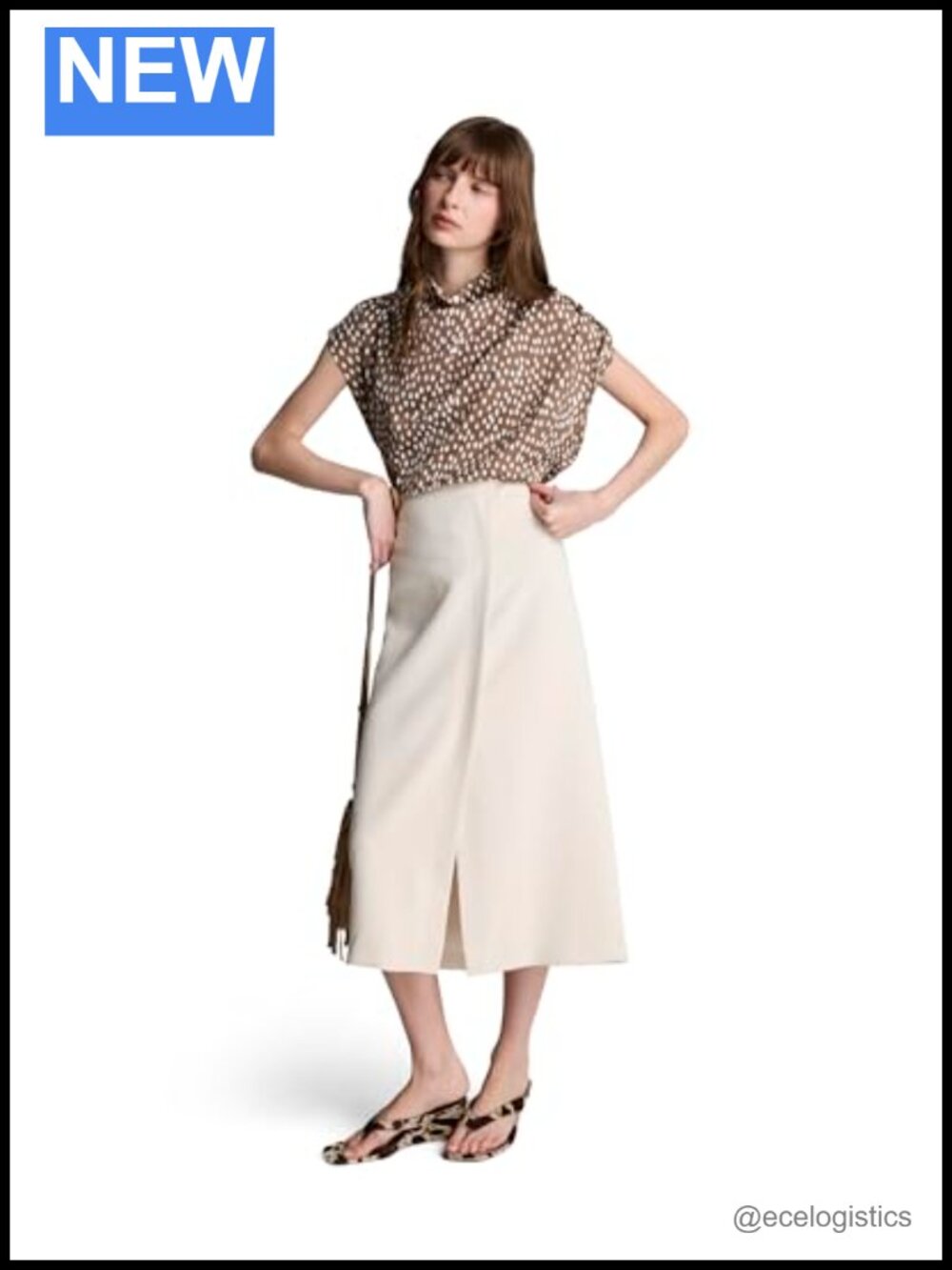 Asymmetrical Pencil Midi Skirt | Wrinkle-Resistant Office Wear | Women's Fashion